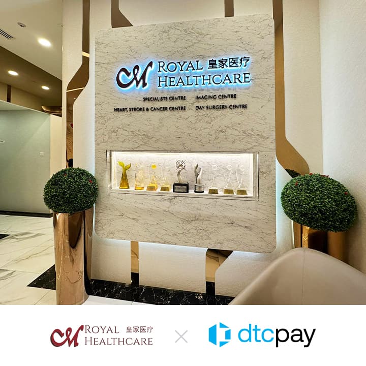 Royal Healthcare Appoints dtcpay as a Stablecoin Payment Innovation Partner