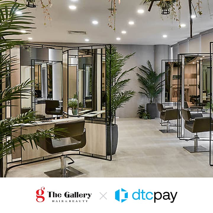 Singapore First Hair Studio - The Gallery Appoints dtcpay as Stablecoin Payment Partner