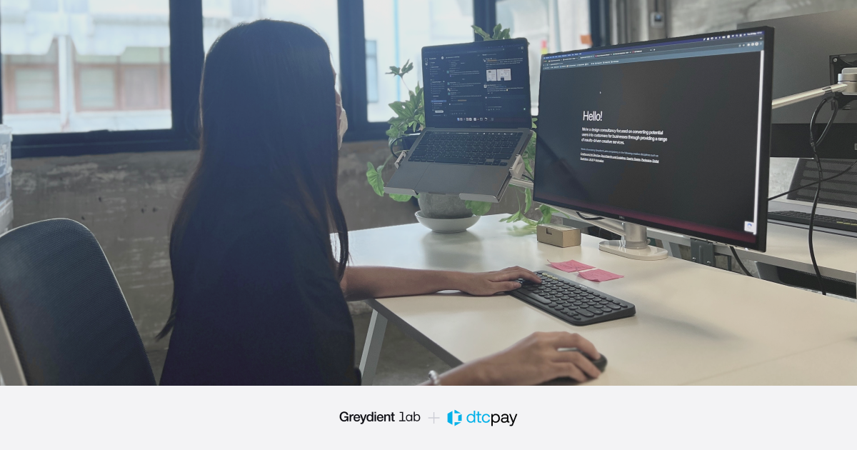 Greydient Lab x dtcpay